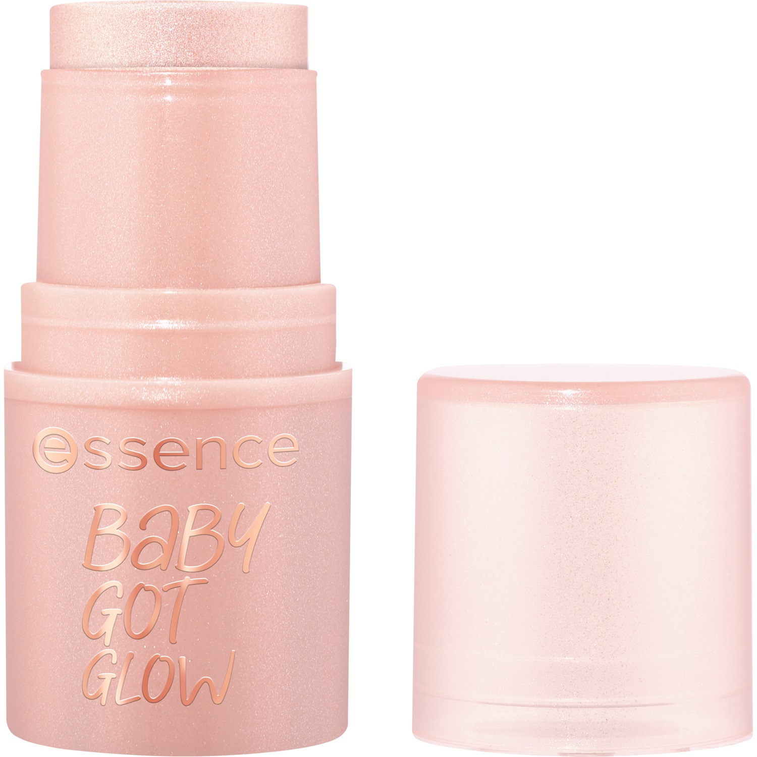 essence BABY GOT GLOW Highlighter Stick Illuminante 5.5 g - Finish Scintillante e Texture Balsamica