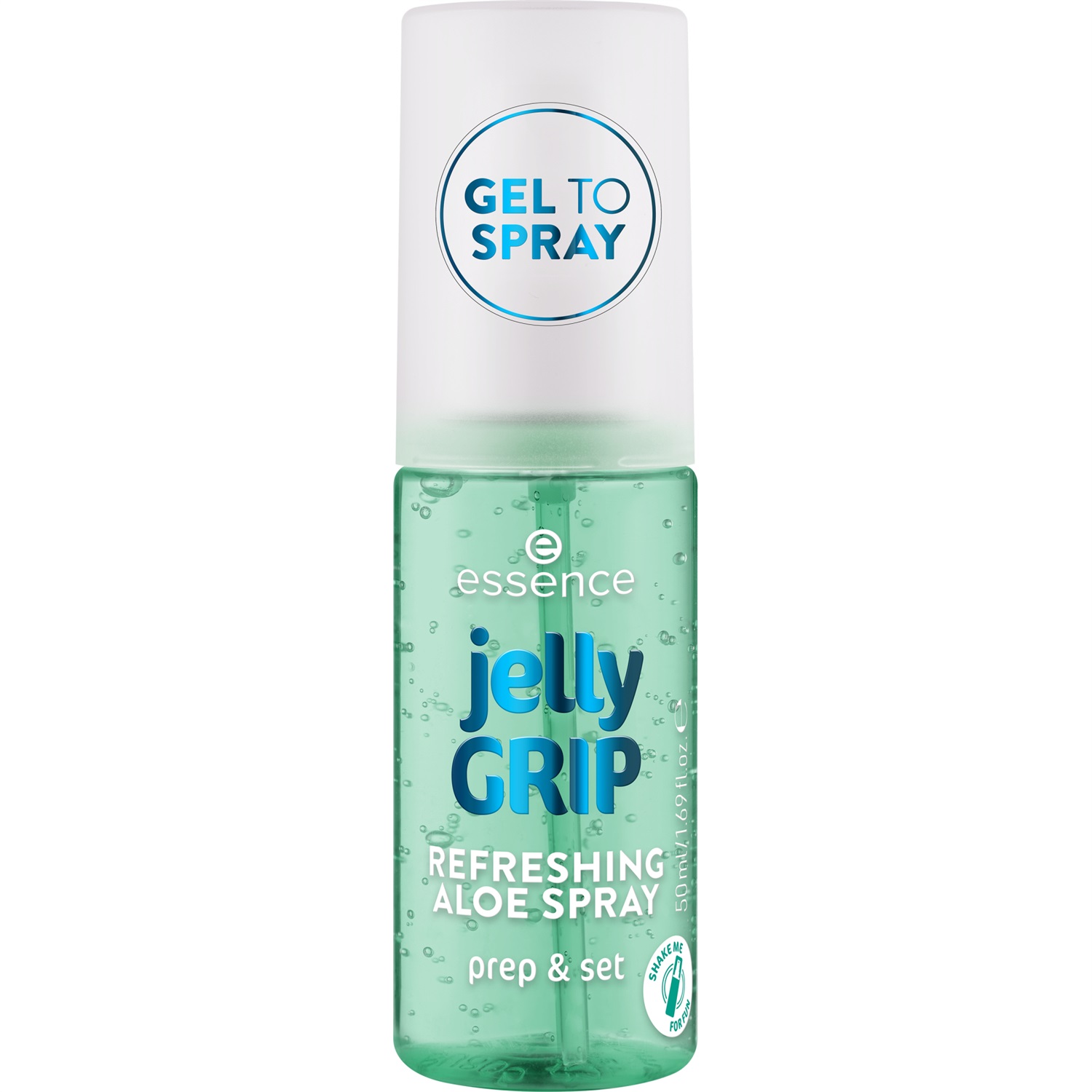 Essence Jelly GRIP REFRESHING ALOE SPRAY 50 ml - Spray Viso Idratante e Fissante