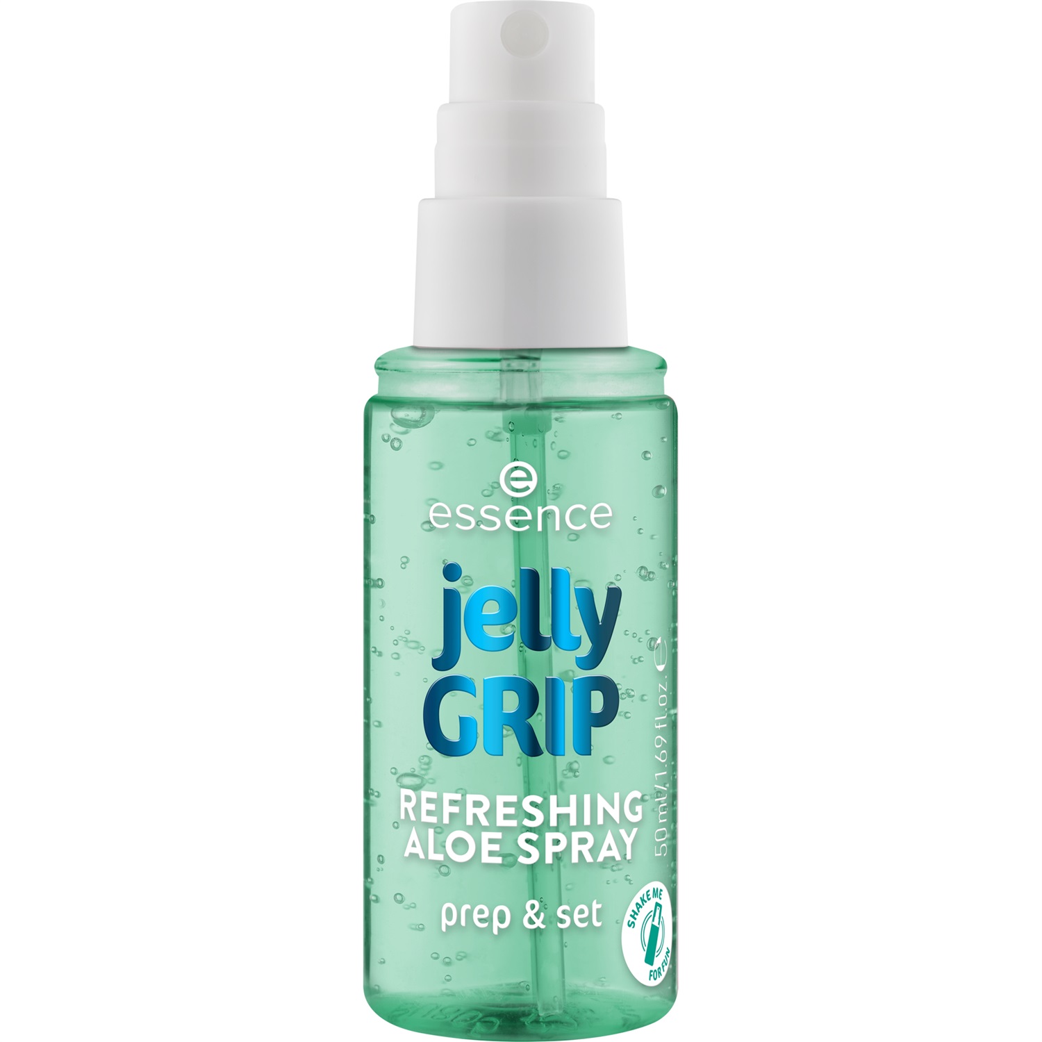 Essence Jelly GRIP REFRESHING ALOE SPRAY 50 ml - Spray Viso Idratante e Fissante