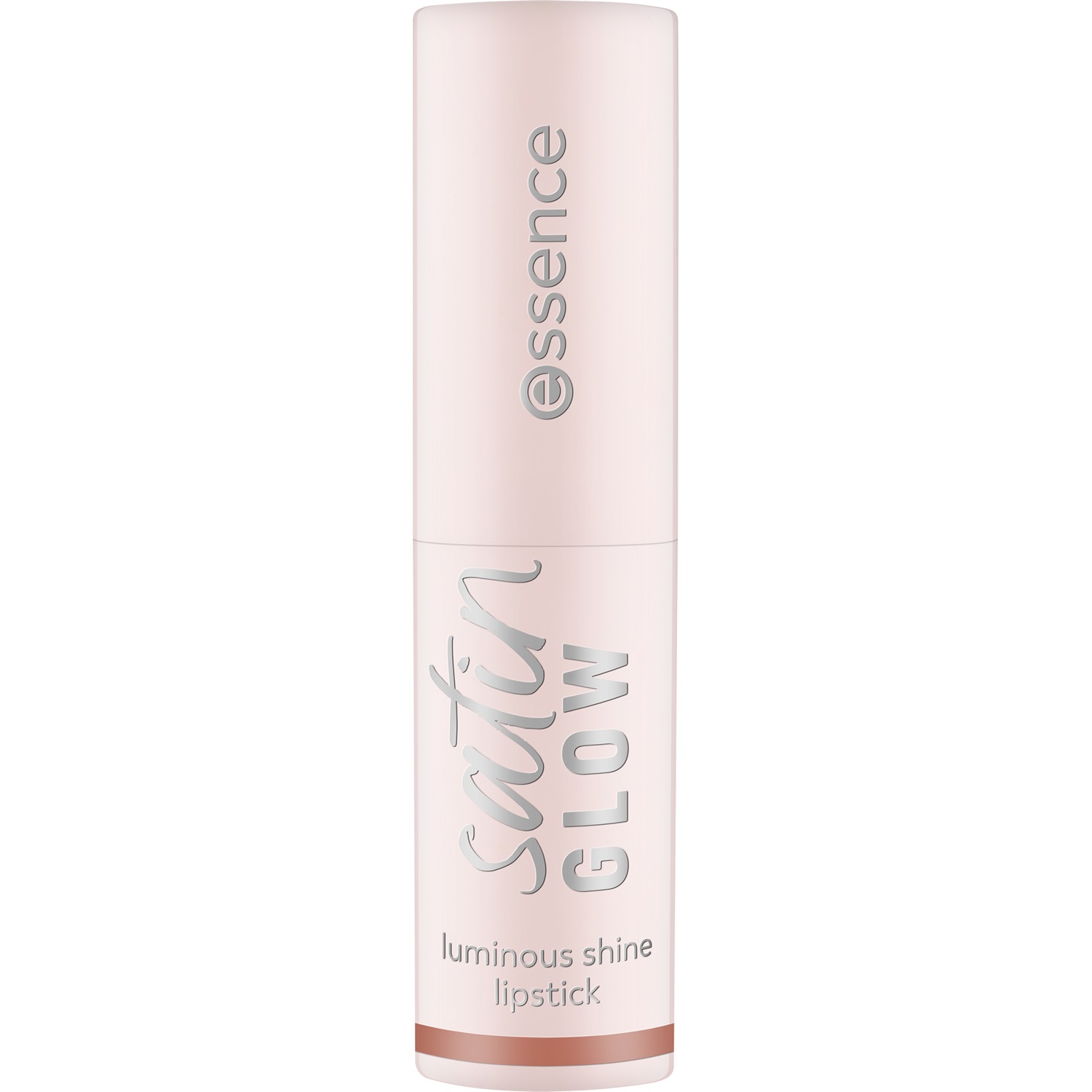 Essence Satin GLOW Rossetto 3.5 g - Colore Intenso e Luminosa Shine Nr. 01 Whole Latte Love