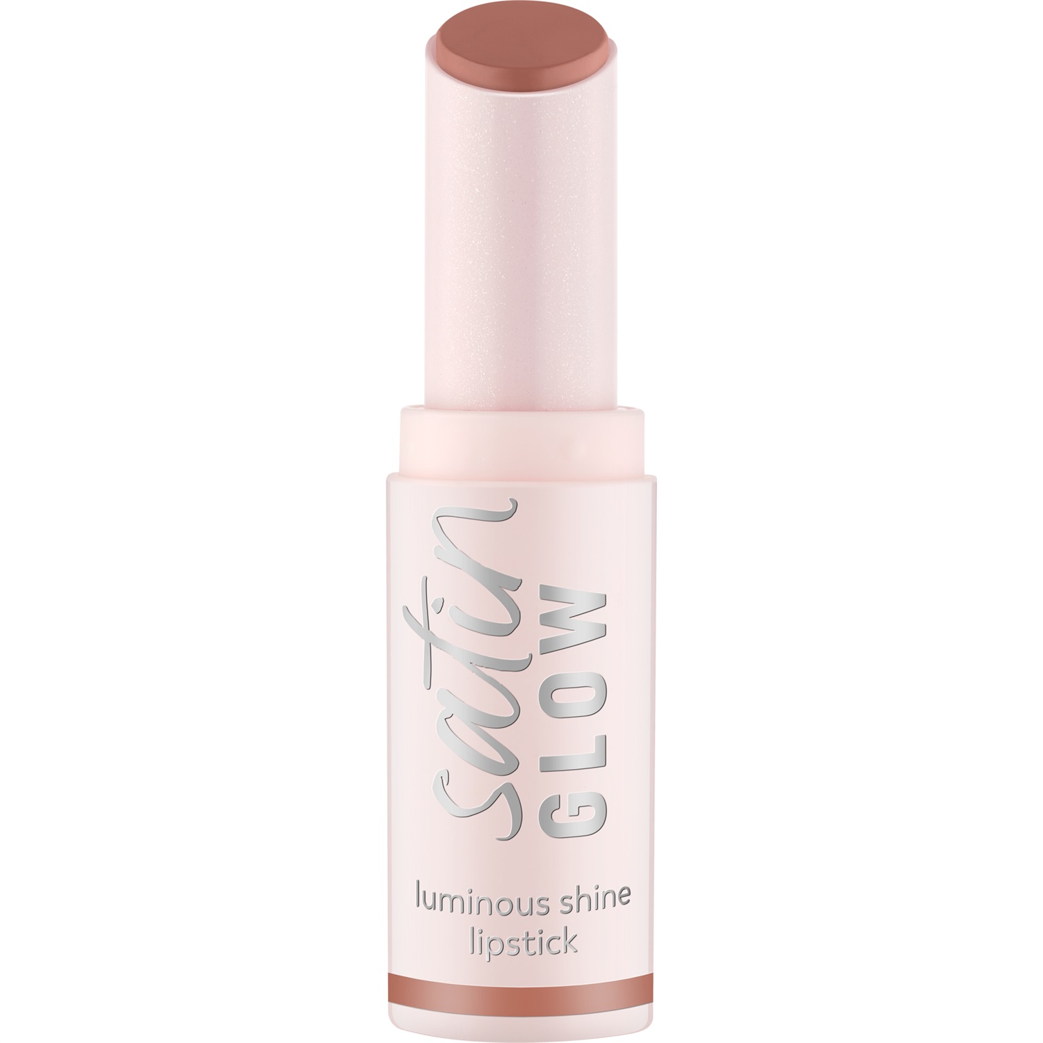 Essence Satin GLOW Rossetto 3.5 g - Colore Intenso e Luminosa Shine Nr. 01 Whole Latte Love