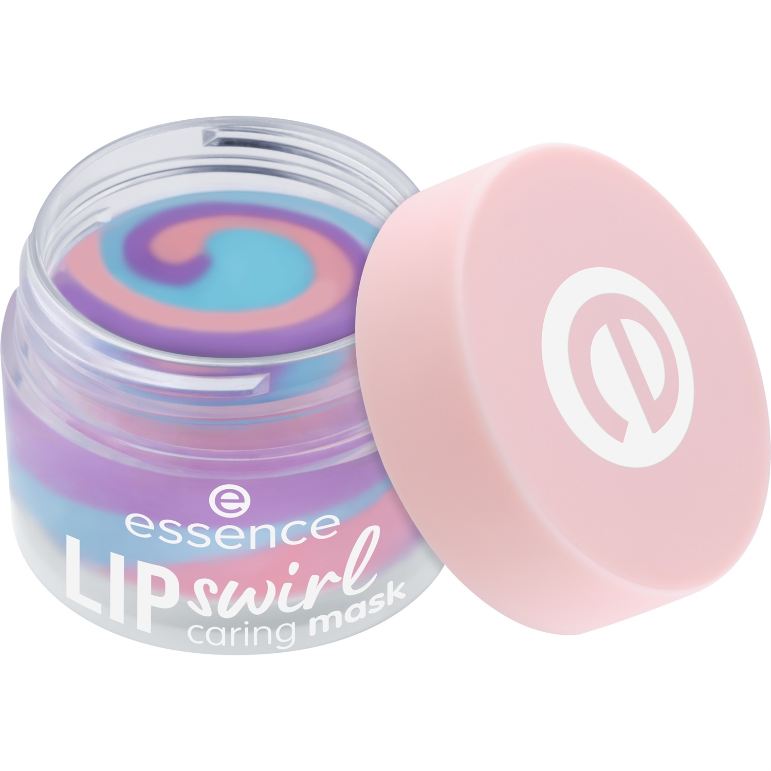 essence LIP swirl Maschera per le labbra 8 g - Texture tricolore idratante
