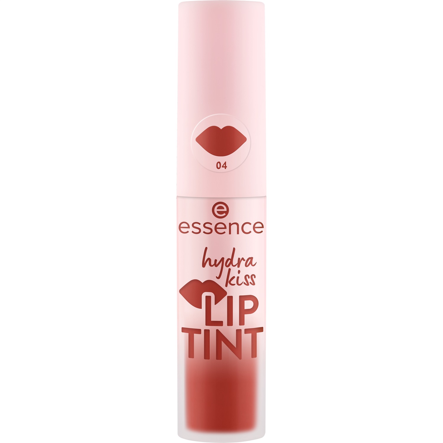 Essence Hydra Kiss Lip Tint 4 ml - 04 Classy Red, Rossetto Liquido con Finish Luminoso e Massima Durata