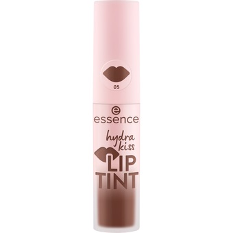 essence Hydra Kiss LIP TINT 4 ml - Rossetto Liquido Color Chocolate Brown con Finitura Radiosa