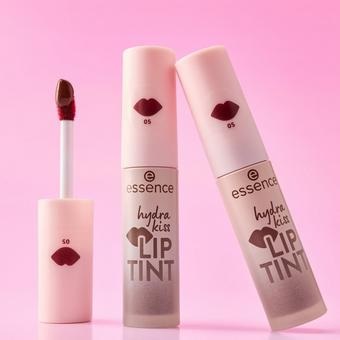 essence Hydra Kiss LIP TINT 4 ml - Rossetto Liquido Color Chocolate Brown con Finitura Radiosa