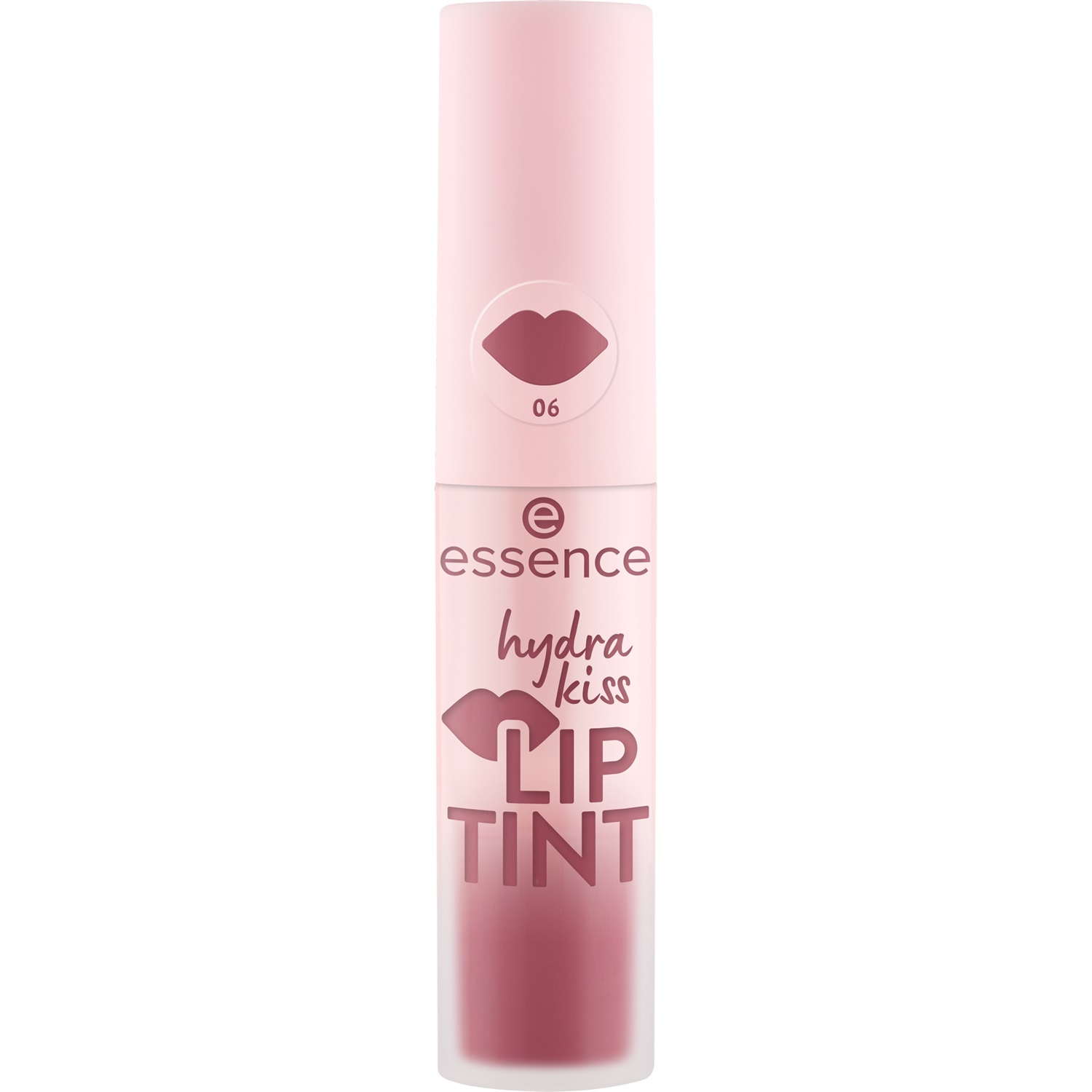 essence Hydra Kiss LIP TINT 4 ml - Rossetto liquido con effetto naturale e finitura radiosa, Nr. 06 Berry Crush
