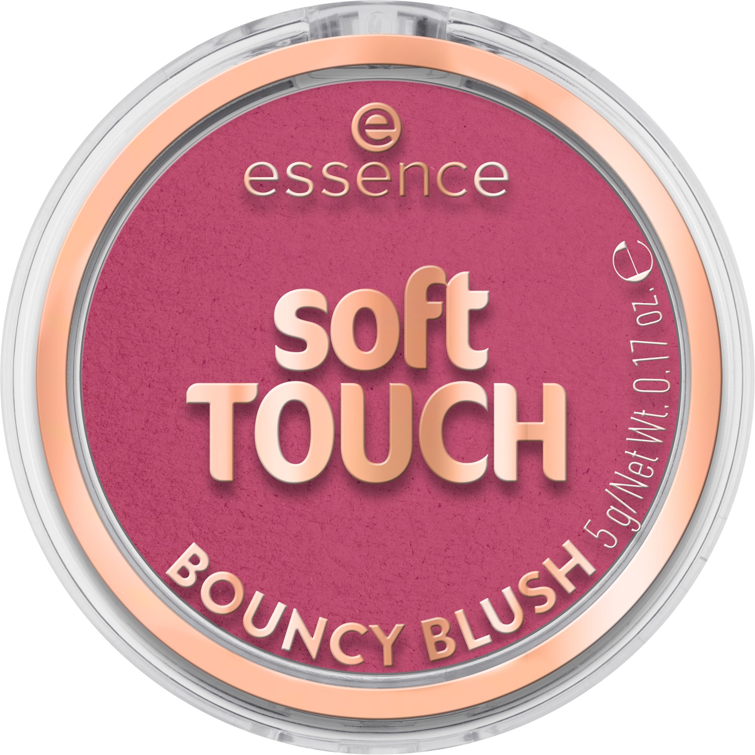 Essence Soft Touch Bouncy Blush cipria 5 g 20 electric peony Crema/polvere