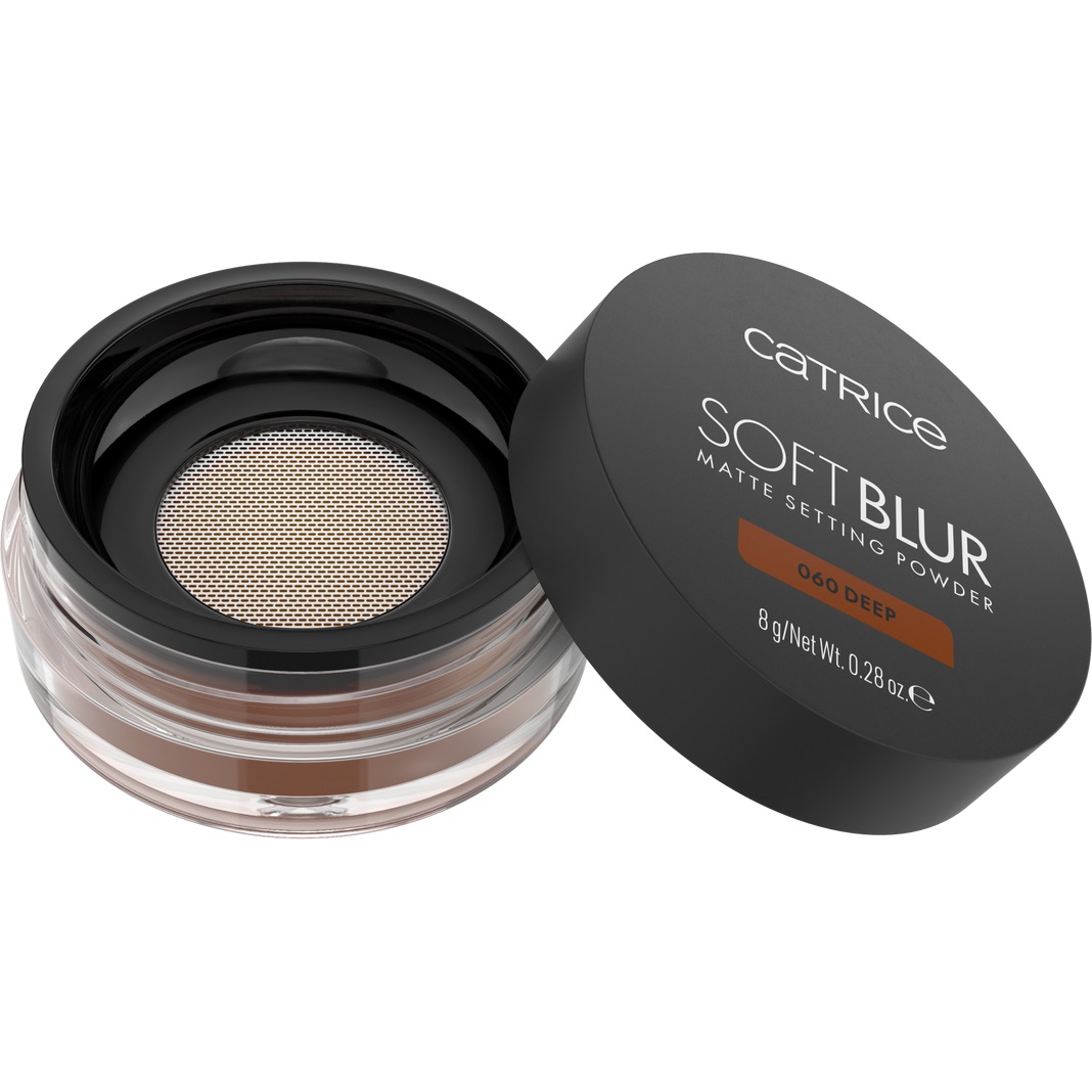 CATRICE Soft Blur Matte Setting Powder ombretto 8 g 060 060 - Deep Opaco