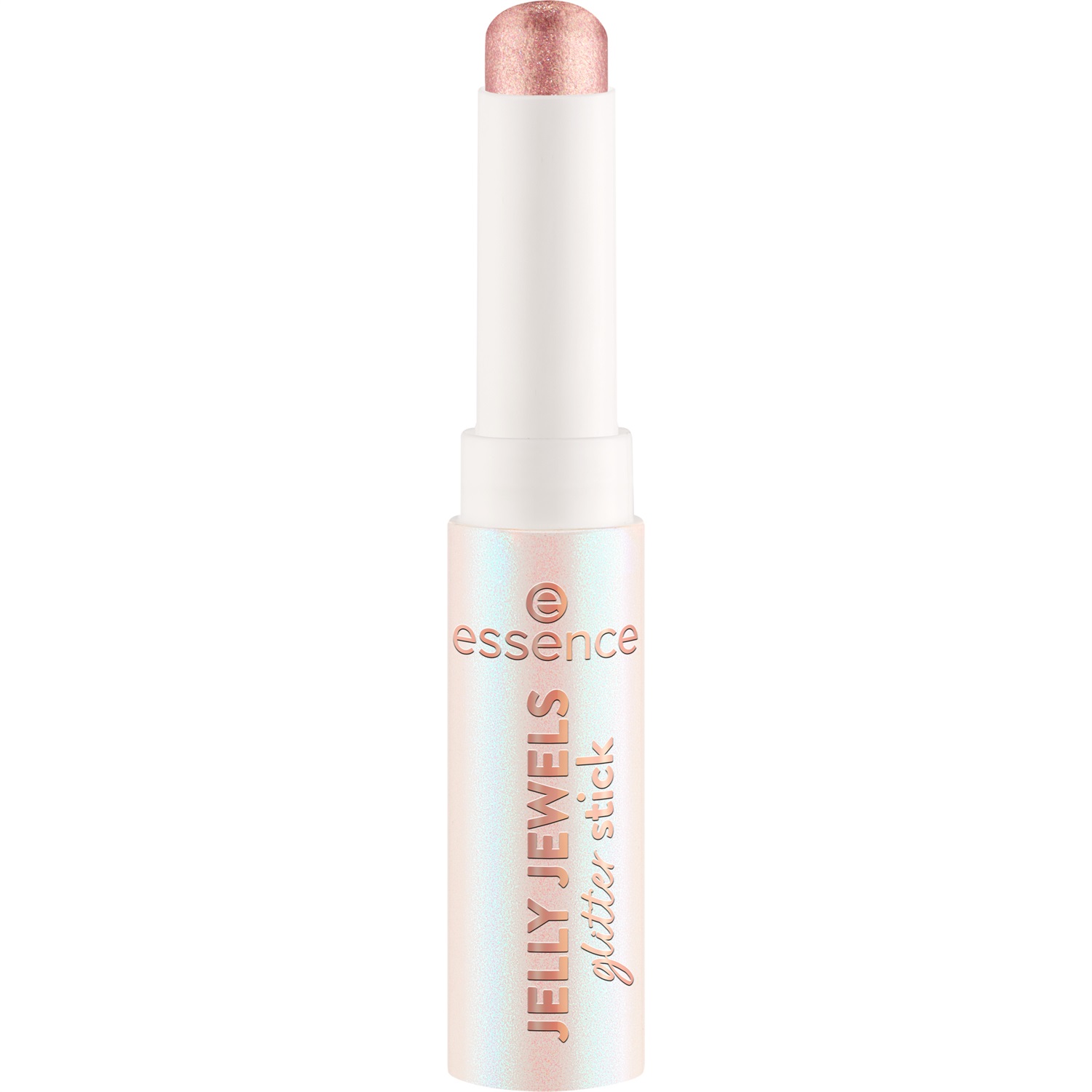 essence JELLY JEWELS glitter stick - Ombretto e Illuminante Scintillante, 2.5g, Colore Nr. 03 - Golden Hour, Texture Gelatinosa e Lunga Durata