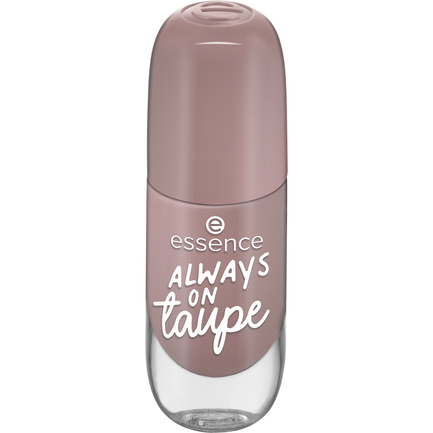 Essence Smalto per Unghie Gel 8 ml - Colore Nr. 37 Always On Taupe, Lunga Durata e Lucentezza Intensa