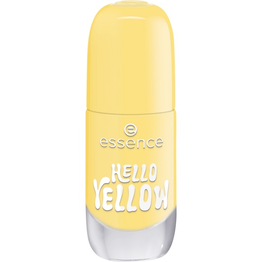 Essence Smalto per unghie Gel 41 HELLO YELLOW - 8 ml, Lunga Durata e Lucentezza Intensa