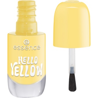 Essence Smalto per unghie Gel 41 HELLO YELLOW - 8 ml, Lunga Durata e Lucentezza Intensa