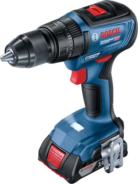 Bosch GSB 18V-50 1800 Giri/min Senza chiave 1,1 kg Verde