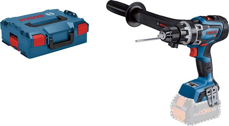 Bosch GSR 18V-150 C Professional Trapano Avvitatore a Batteria 2200 Giri/min, Senza Chiave, 2,1 kg, Coppia Max 150 Nm, L-Boxx 136