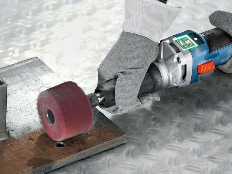 Bosch GGS 18V-10 SLC Professional Smerigliatrice Dritta 18V, 1,6 kg, Potenza 1000W