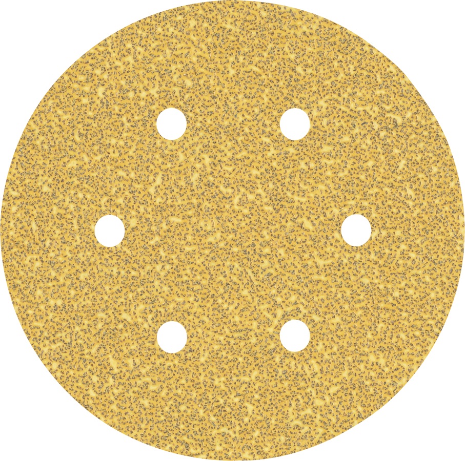 Bosch Expert C470 - 50x Carte Abrasive Ø 150 mm, Grana 60, 6 Fori per Legno Duro e Vernice, Accessorio per Levigatrice Rotoorbitale