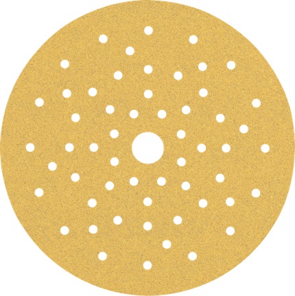 Bosch Expert C470 - Carta Abrasiva Multiperforata Ø 150 mm, Grana 100, 50 Pezzi per Legno Duro e Verniciatura, Accessorio per Levigatrice Rotoorbitale