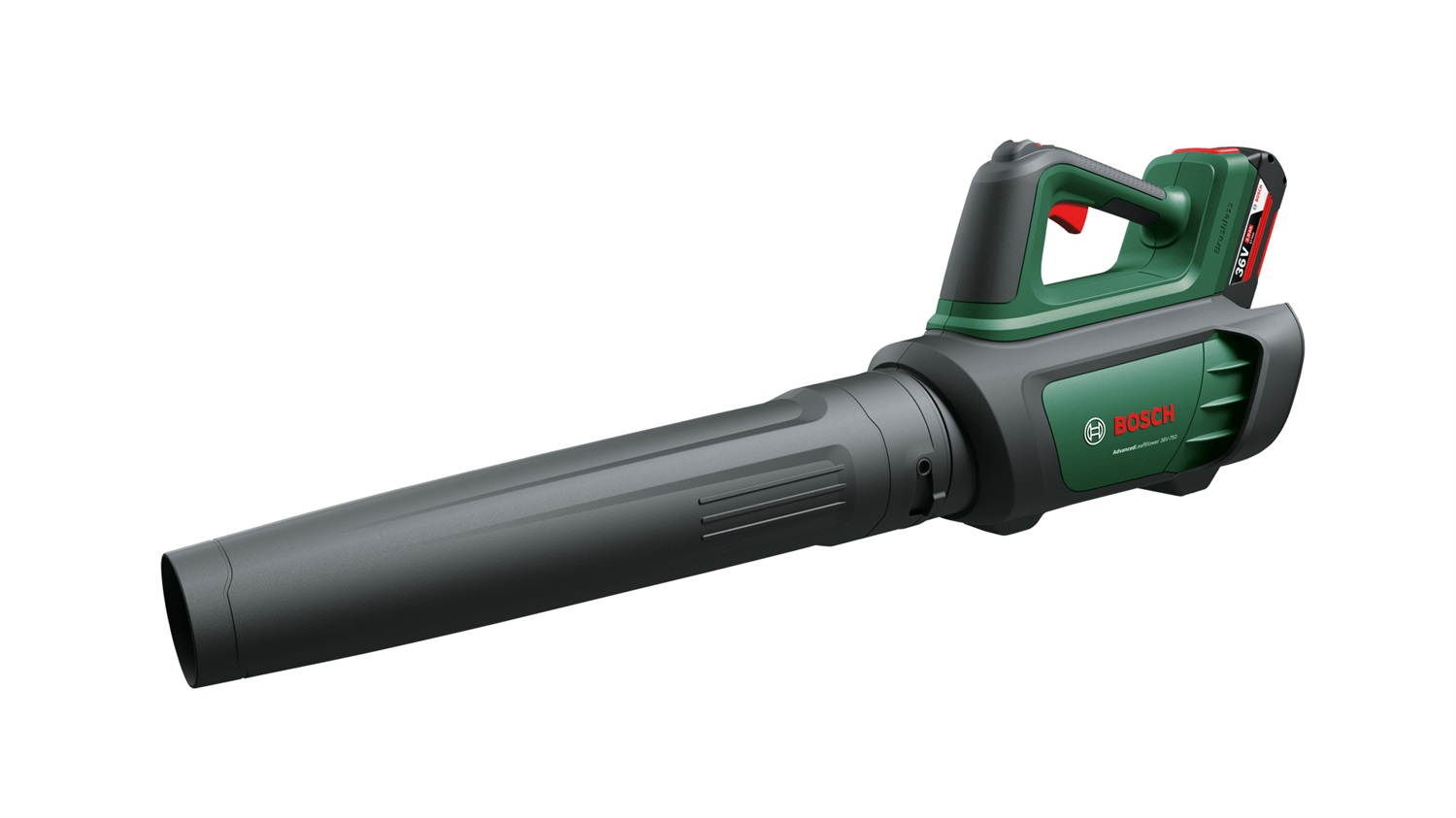 Bosch AdvancedLeafBlower 36V-750 - Soffiatore a batteria cordless 36V 2.0Ah con motore senza spazzole e velocità fino a 200 km/h