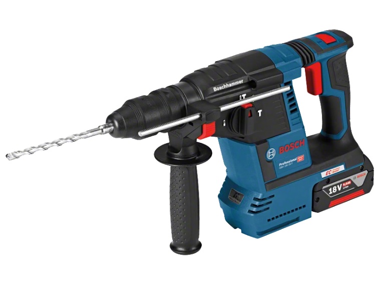 Bosch 0 611 910 00G Martello Perforatore SDS-plus 18V, 4350 Giri/min, Motore Senza Spazzole, Energia di Impatto 2,6 J, Colore Nero e Verde