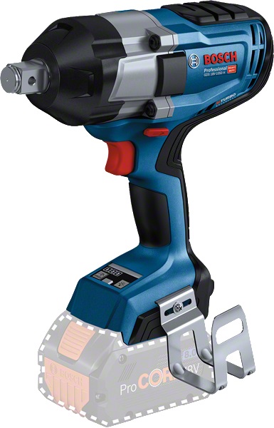 Bosch GDS 18V-1050 H Professional - Avvitatore a Massa Battente a Batteria, Coppia di Serraggio 1.050 Nm, Coppia di Spunto fino a 1.700 Nm, Motore Brushless, 3/4