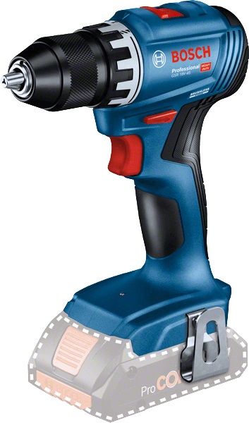 Bosch GSR 18V-45 Professional Trapano Avvitatore a Batteria Brushless 1.900 giri/min 45 Nm Mandrino in Metallo 900 g