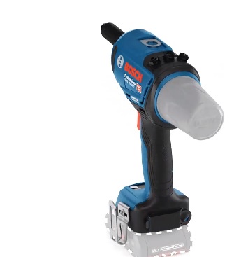 Bosch Professional GRG 18V-16 C Rivettatrice a Batteria - Forza di Trazione 16.000 N, Corsa 25 mm, 2 Batterie ProCORE 4.0 Ah, Caricabatteria GAL 18V-40, Dimensioni Rivetto 3.0-6.4 mm, Colore Nero e Verde