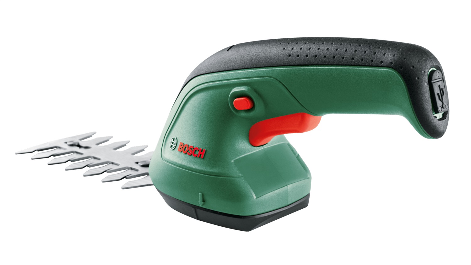 Bosch EasyShear Cesoia per Erba e Rifilasiepi Cordless 8 cm, 3,6 V Ioni di Litio, Nero e Verde