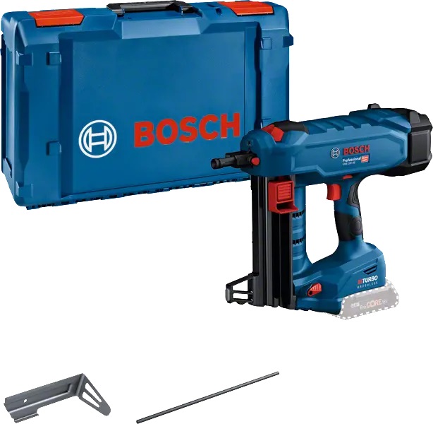 Bosch GNB 18V-38 Professional Chiodatrice a Batteria per Calcestruzzo - Lunghezza Chiodi 1,6-38 mm, Tecnologia BITURBO Brushless