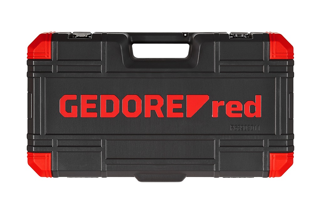 Gedore Set di Montaggio Ruote 11 Pezzi con Cricchetto Telescopico e Custodia