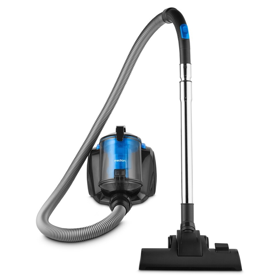 MEDION E2001 Aspirapolvere Ciclonico Senza Sacco 800 W con Serbatoio da 2 L e Filtro HEPA Lavabile