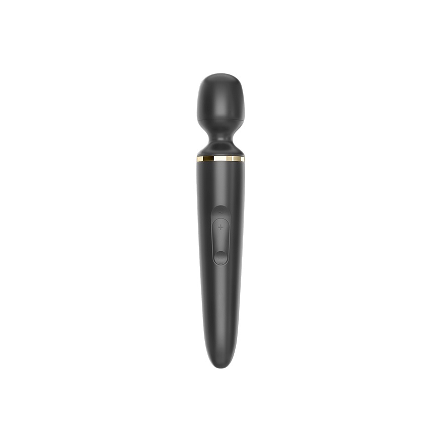 Satisfyer Wand-er Woman Vibratore a Bacchetta Ambidestro con 50 Modalità di Vibrazione - Massaggiatore Silenzioso per Tutto il Corpo