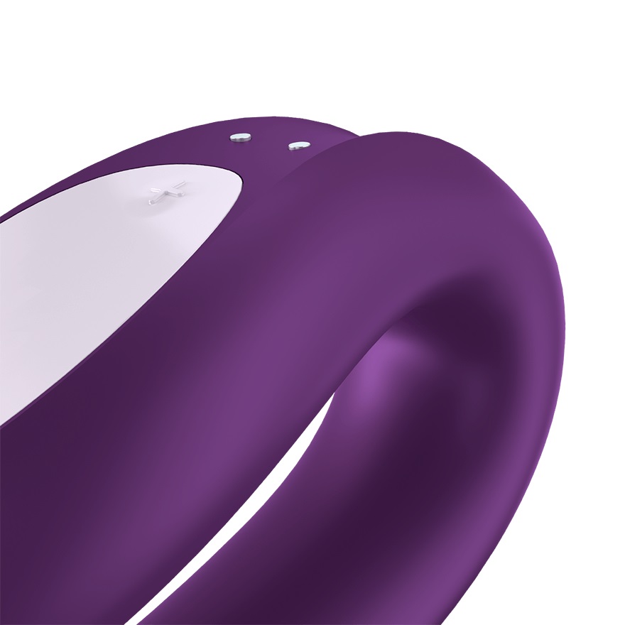 Satisfyer Double Joy Connect App Vibratore di coppia Ambidestro