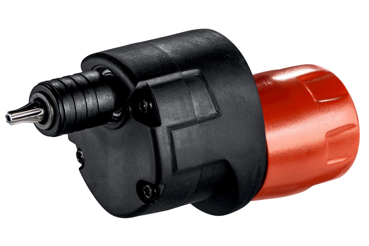 Metabo 627234000 Accessorio per Attacco del Trapano - Compatibile con PowerMaxx e BS Series, Colori Nero e Rosso