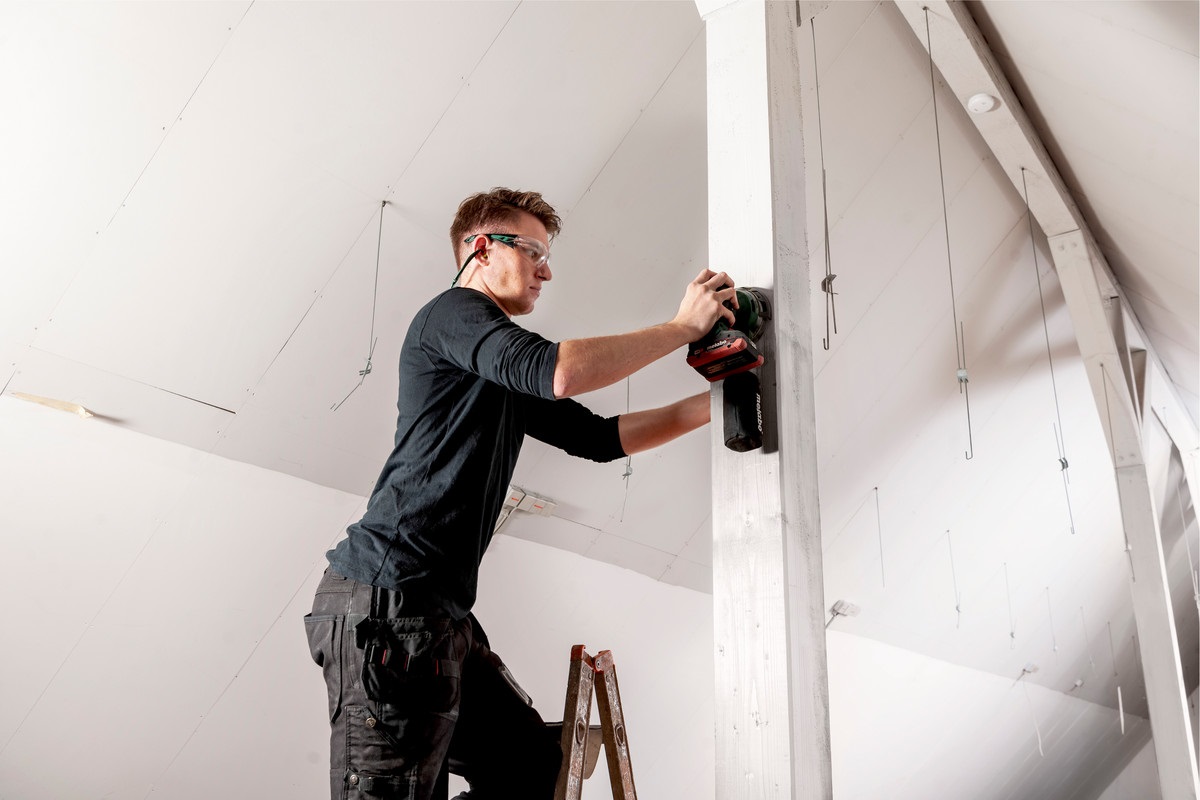 Metabo SXALTX125 - Levigatrice Roto-Orbitale Ergonomica con Peso Ridotto e Regolazione Continua