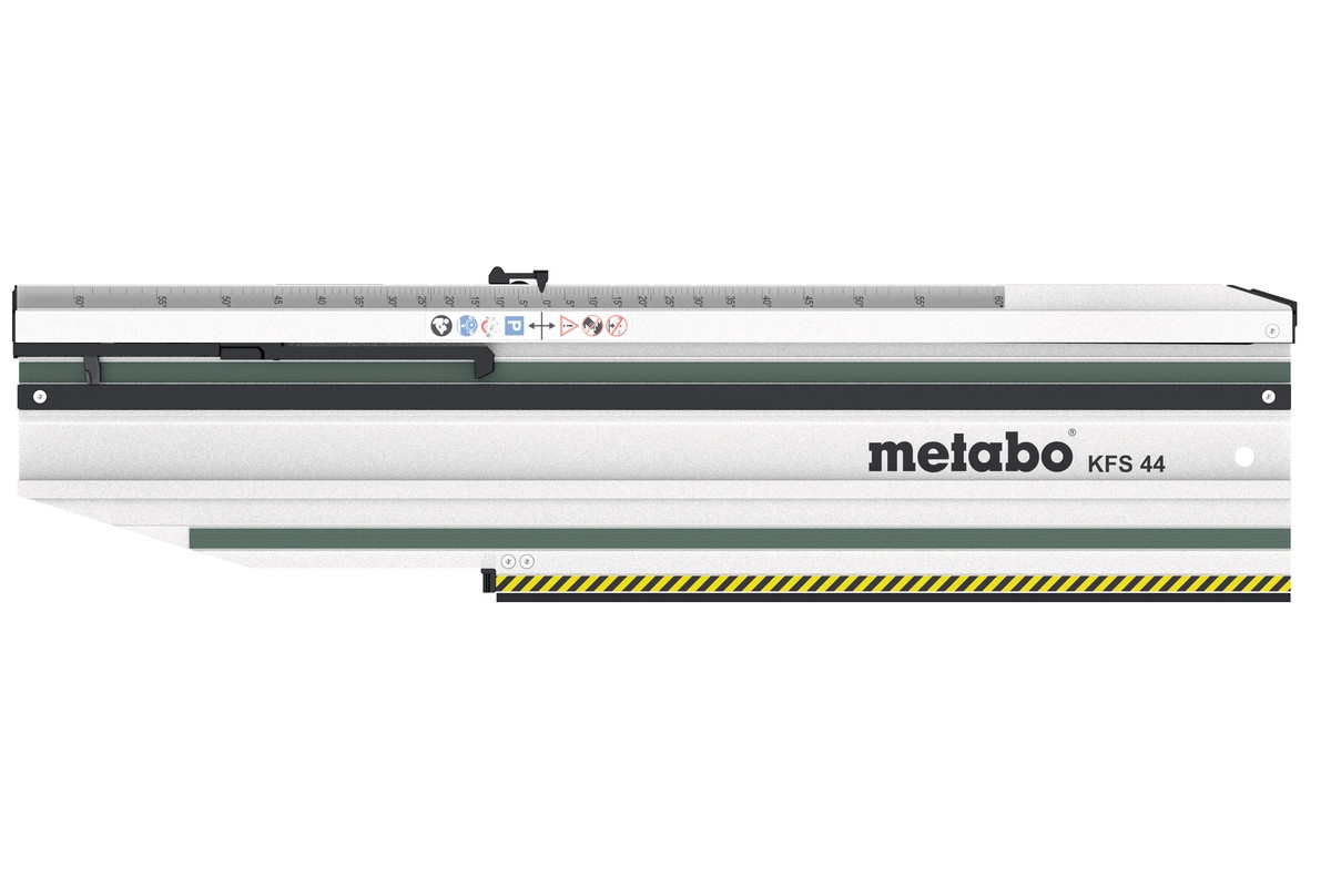 Metabo KFS 44 Guida di Taglio 440 mm - Compatibile con Seghe Circolari, Soluzione Mobile per Tagli Precisi