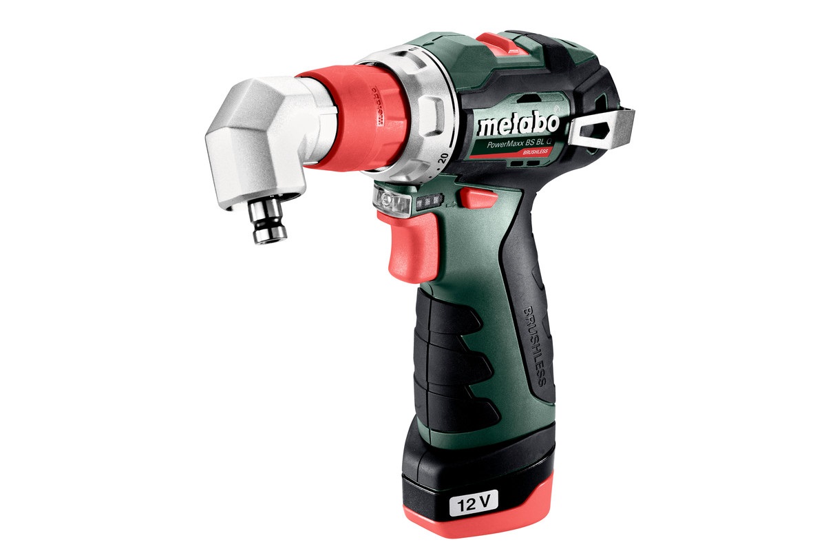 Metabo PowerMaxx BS BL Q 1500 Giri/min 900 g Alluminio, Nero, Verde, Rosso