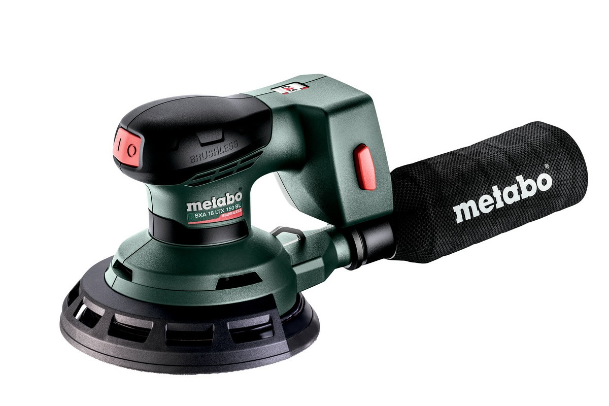 Metabo SXA 18 LTX 150 BL - Levigatrice Roto-Orbitale a Batteria con Diametro Platorello di 150 mm e 10000 Giri/min