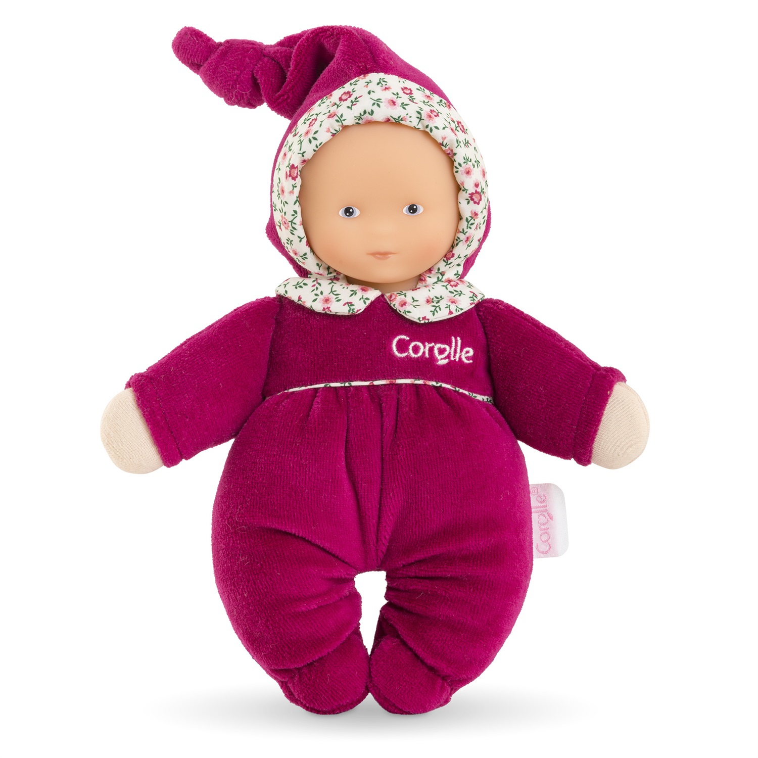 Corolle Babidoux Rosa Grenadine 20 cm - Doudou Morbido per Neonati