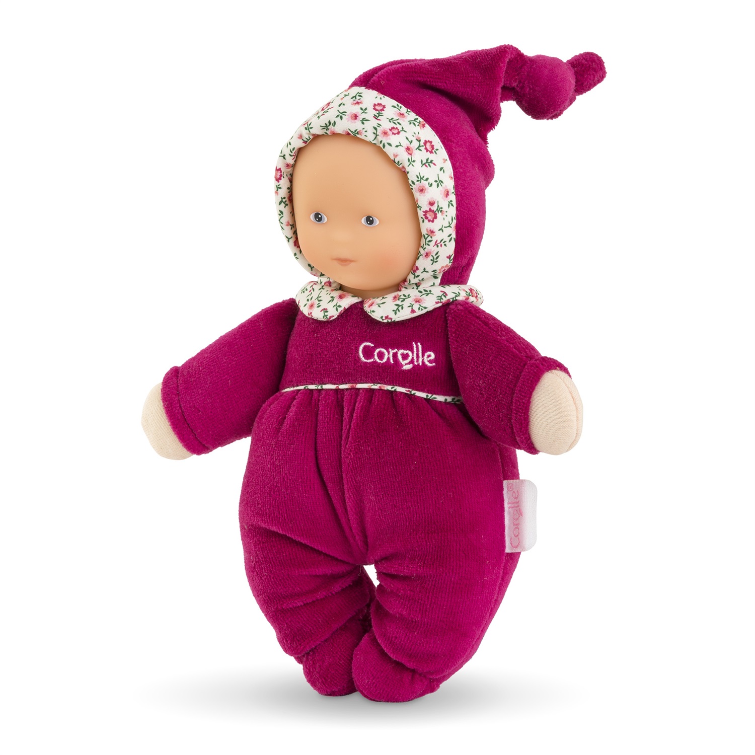 Corolle Babidoux Rosa Grenadine 20 cm - Doudou Morbido per Neonati
