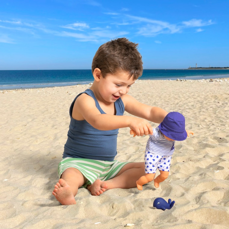 Corolle 100670 Bambola Bébé Bain Marin da Bagnetto 30 cm con Profumo di Vaniglia, 18 Mesi