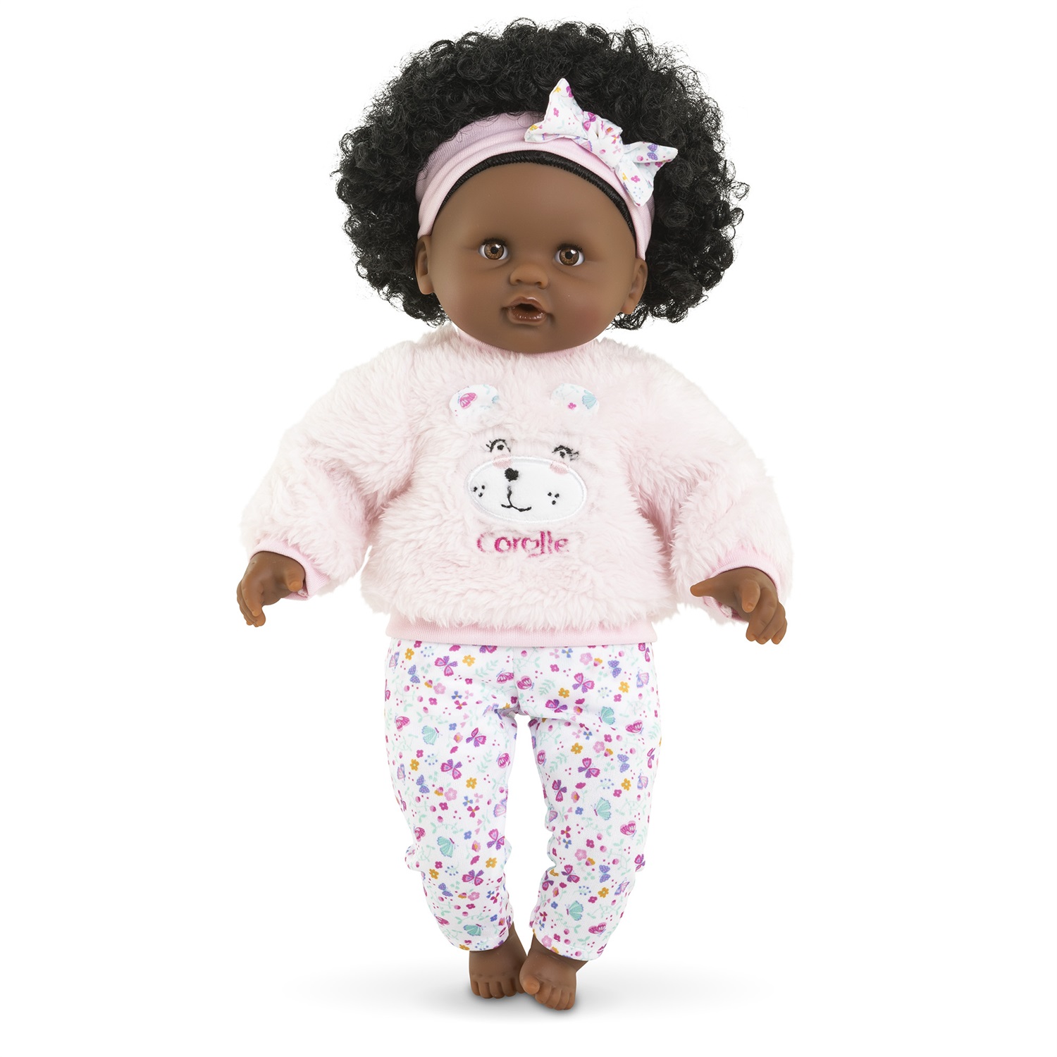 Corolle Baby Calin Caroline - Bambola 30 cm con occhi dormienti, per bambini da 18 mesi