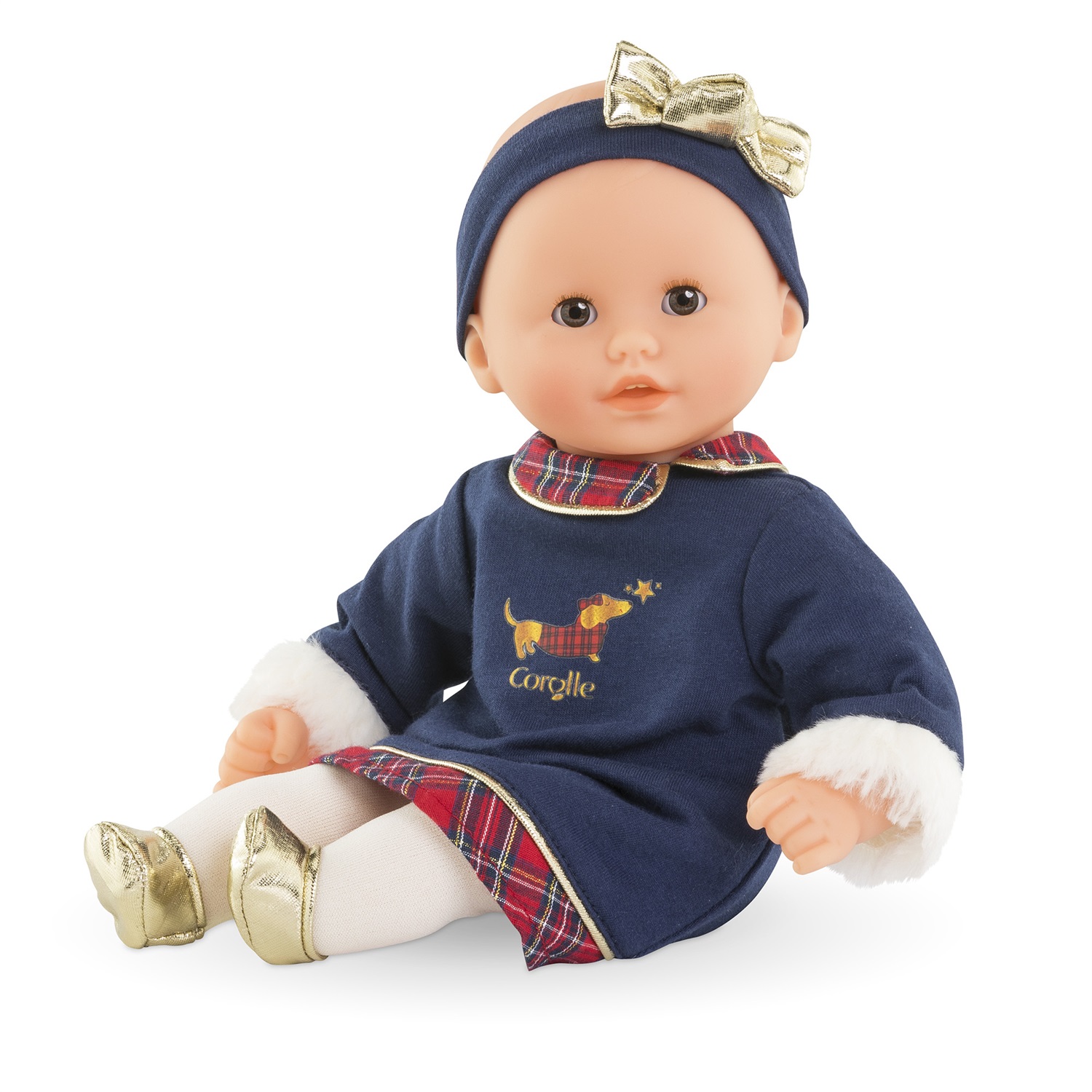 Corolle My Premier Poupon Baby Calin Margaux - Bambola 30 cm in vinile con occhi dormienti, per bambini da 18 mesi