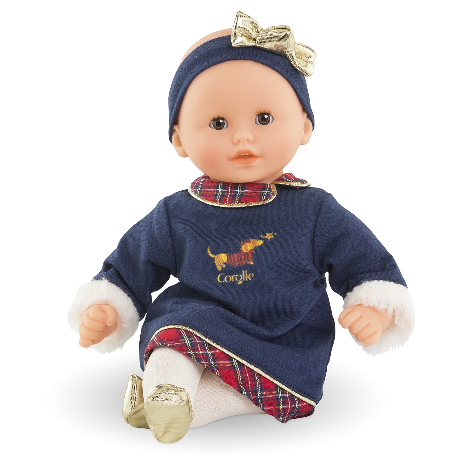 Corolle My Premier Poupon Baby Calin Margaux - Bambola 30 cm in vinile con occhi dormienti, per bambini da 18 mesi