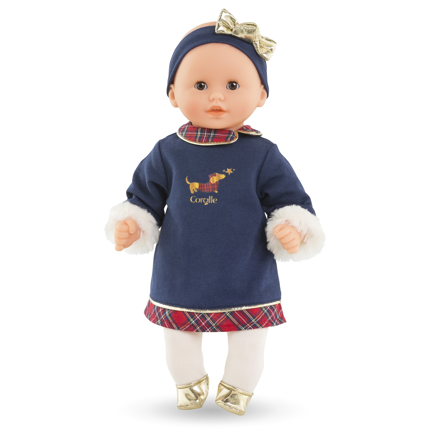 Corolle My Premier Poupon Baby Calin Margaux - Bambola 30 cm in vinile con occhi dormienti, per bambini da 18 mesi