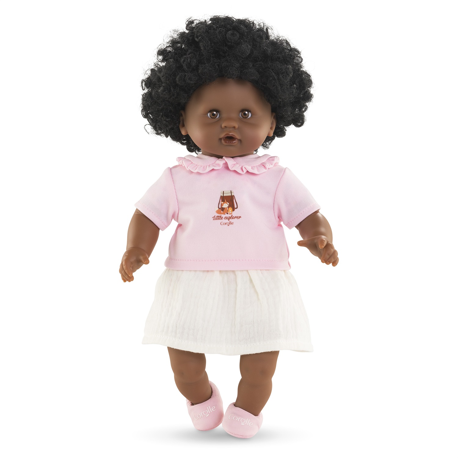 Corolle T-Shirt e Gonna Piccolo Explorer 30 cm - Abbigliamento per Bambole da 18 Mesi