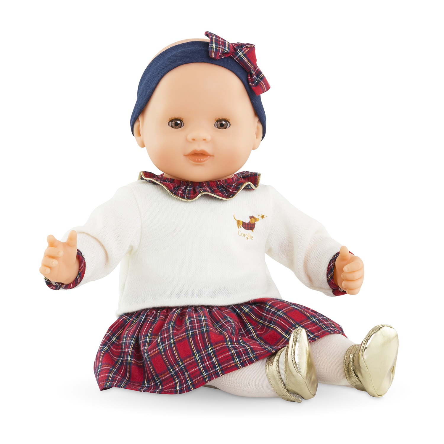 Corolle Mon Grand Poupon Suzanne - Bambola 36 cm con Viso Realistico e Occhi Dormienti, per Bambini da 2 Anni
