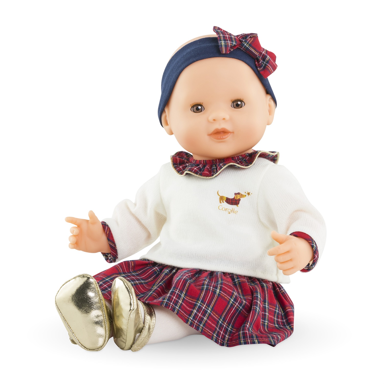 Corolle Mon Grand Poupon Suzanne - Bambola 36 cm con Viso Realistico e Occhi Dormienti, per Bambini da 2 Anni
