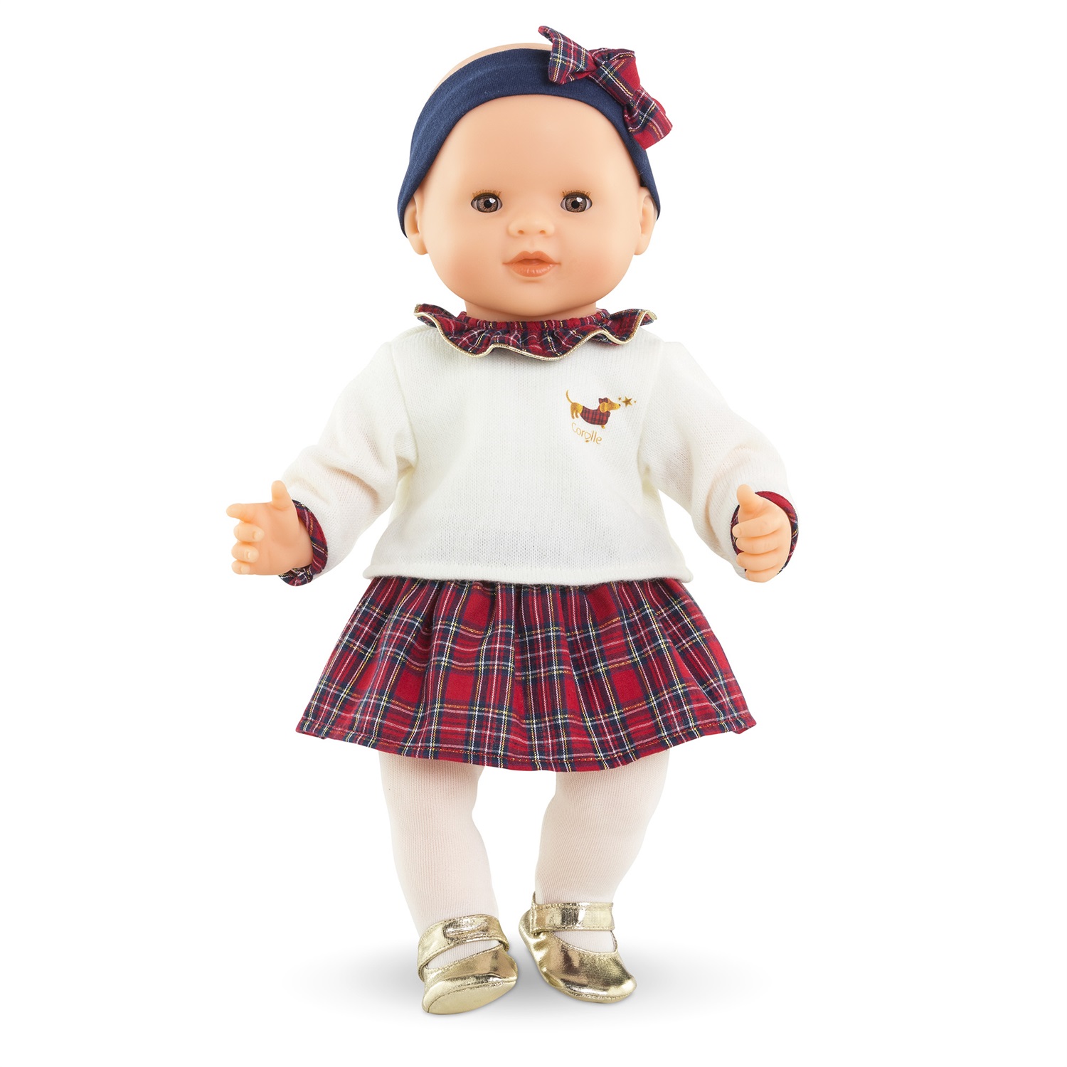 Corolle Mon Grand Poupon Suzanne - Bambola 36 cm con Viso Realistico e Occhi Dormienti, per Bambini da 2 Anni