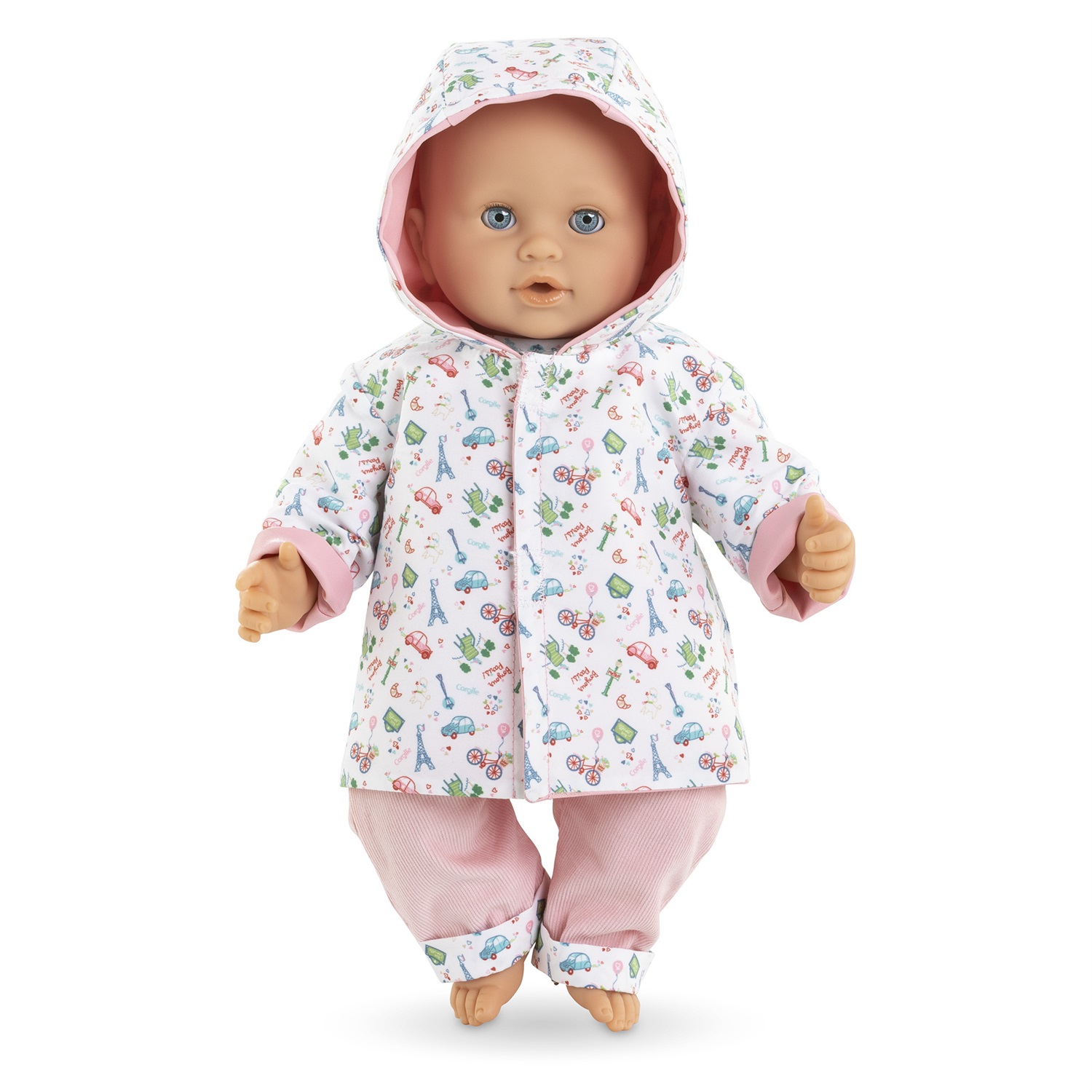 Corolle Cerata Reversibile Un Weekend a Parigi per Poupon 36 cm - Indumento per Bambole dai 2 Anni