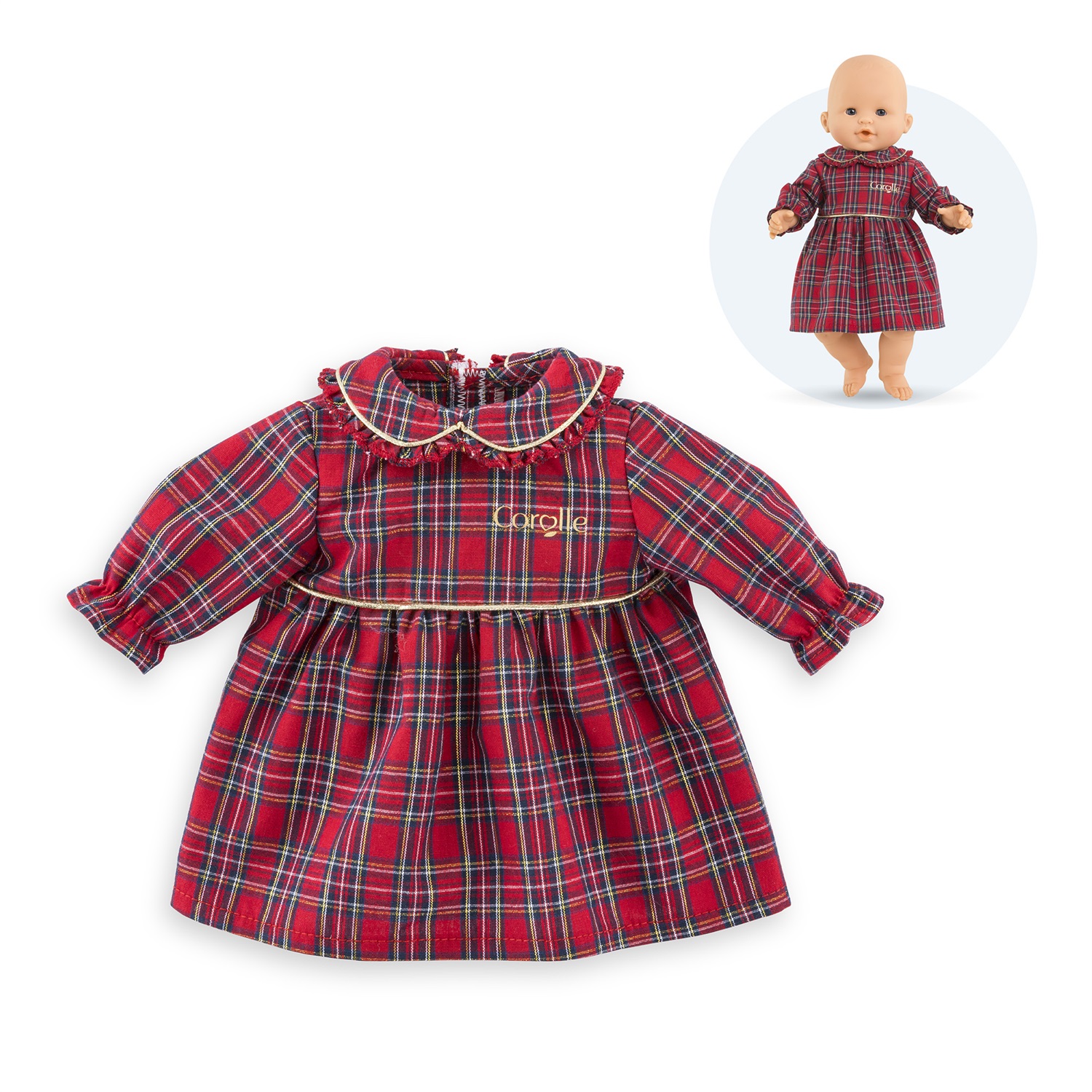 Corolle Abito per Poupon 36 cm - Vestito Elegante per Feste, Età 2
